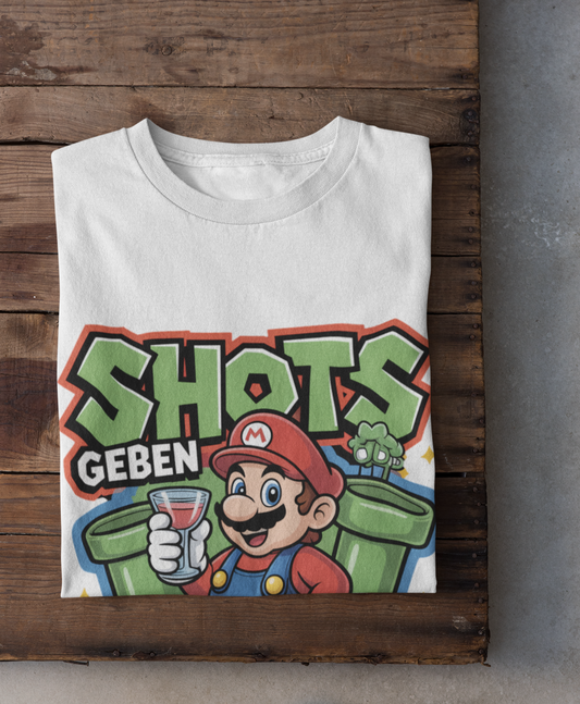 Shots Geben Extra Leben  T-Shirt