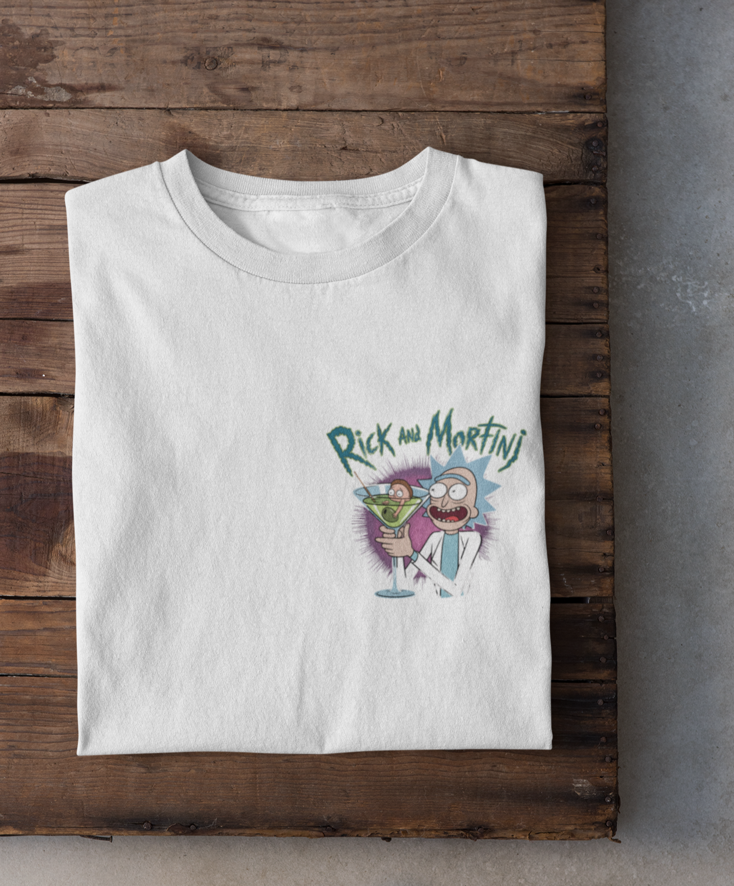 Slim fit Rick and Mortini T-shirt